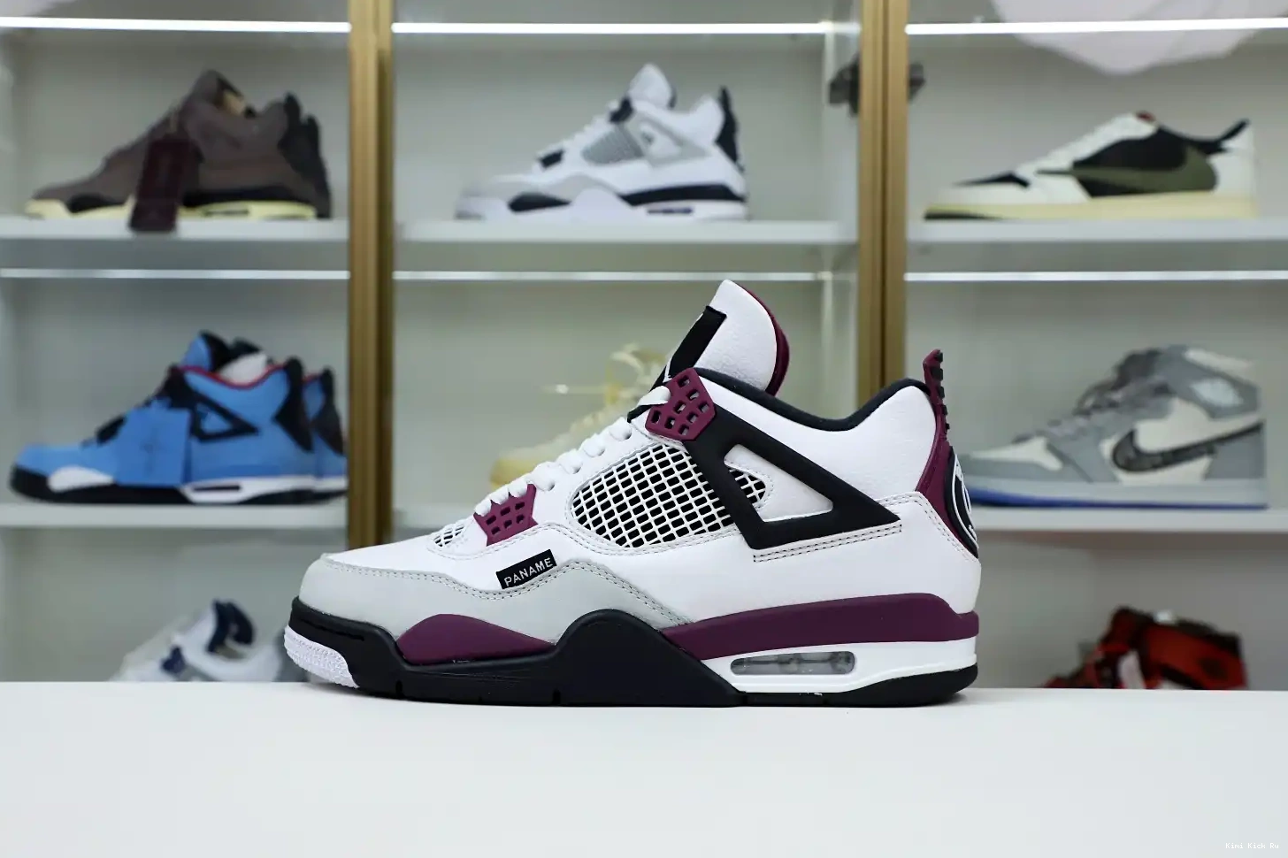 4 RETRO X PARIS JORDAN AIR Kimikick SAINT-GERMAIN JORDAN 'BORDEAUX' AIR 0807